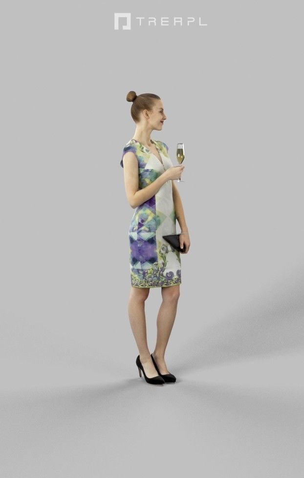 10x Woman Man Elegant Celebrating Vol01 Scanned 3D Model Collection_65
