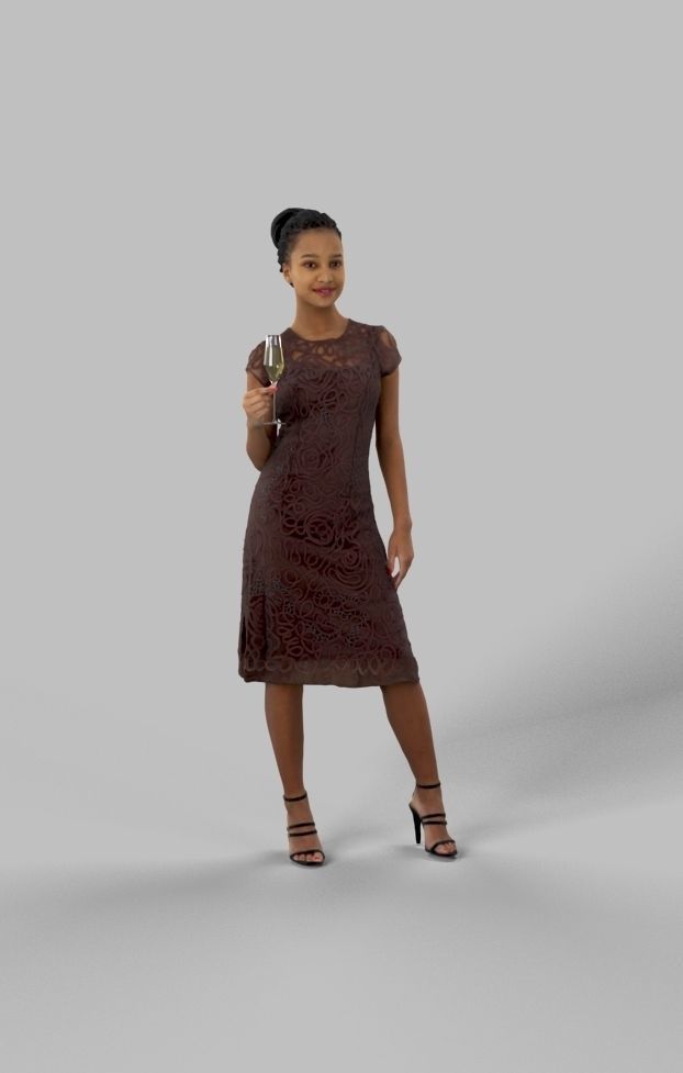 10x Woman Man Elegant Celebrating Vol01 Scanned 3D Model Collection_18