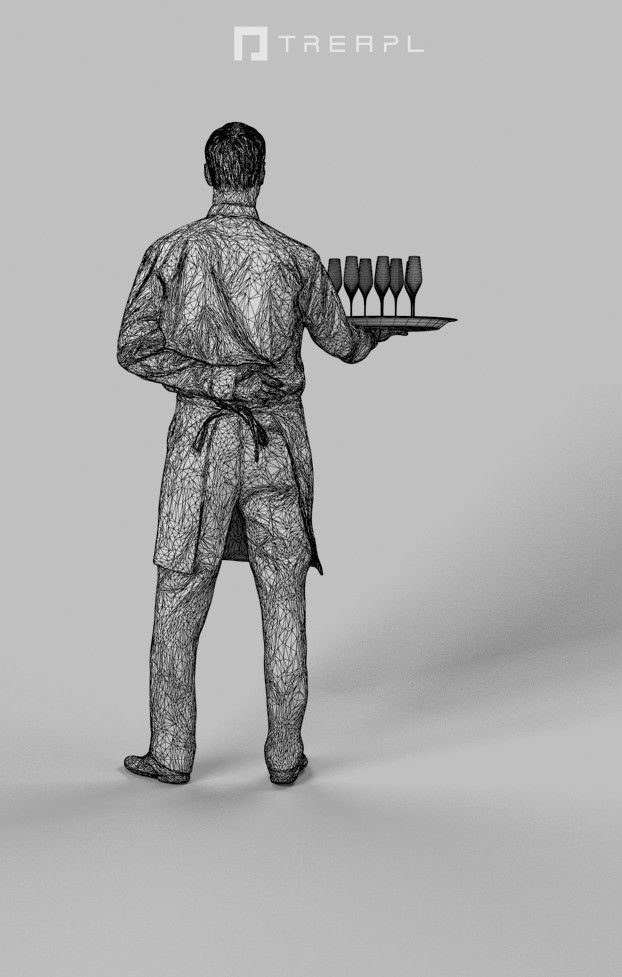 10x Woman Man Elegant Celebrating Vol01 Scanned 3D Model Collection_7