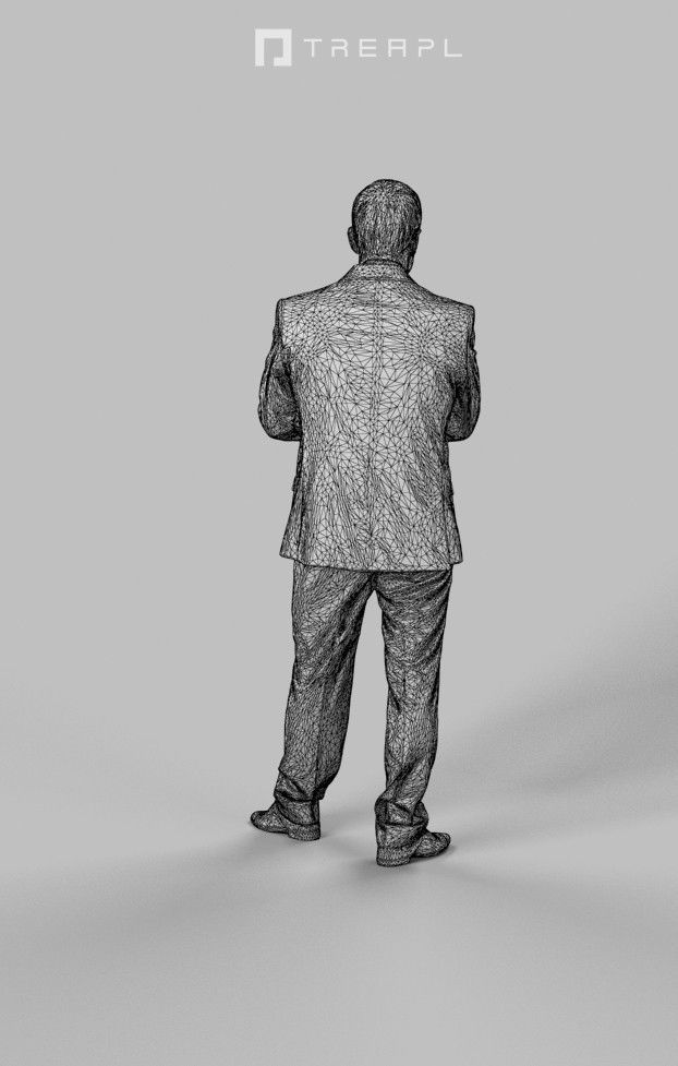 10x Woman Man Elegant Celebrating Vol01 Scanned 3D Model Collection_54