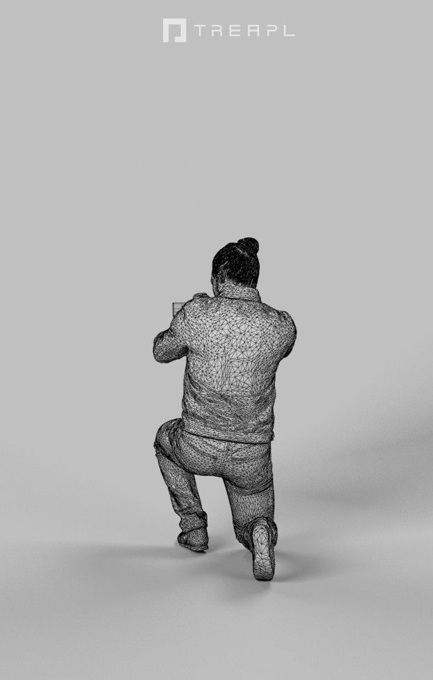 10x Woman Man Elegant Celebrating Vol01 Scanned 3D Model Collection_80