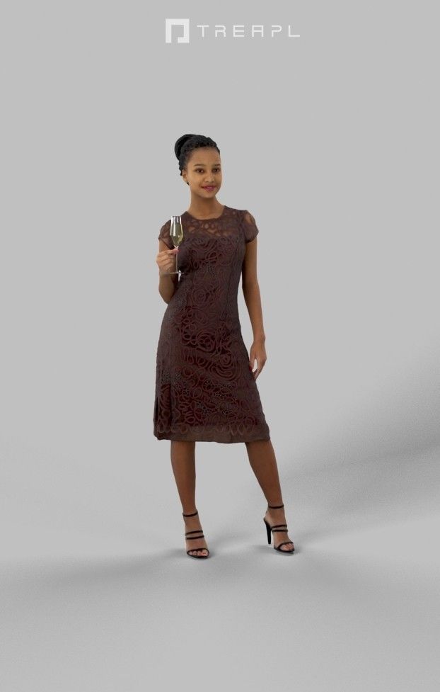 10x Woman Man Elegant Celebrating Vol01 Scanned 3D Model Collection_11