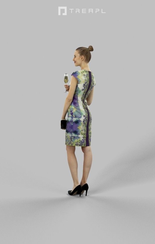 10x Woman Man Elegant Celebrating Vol01 Scanned 3D Model Collection_71