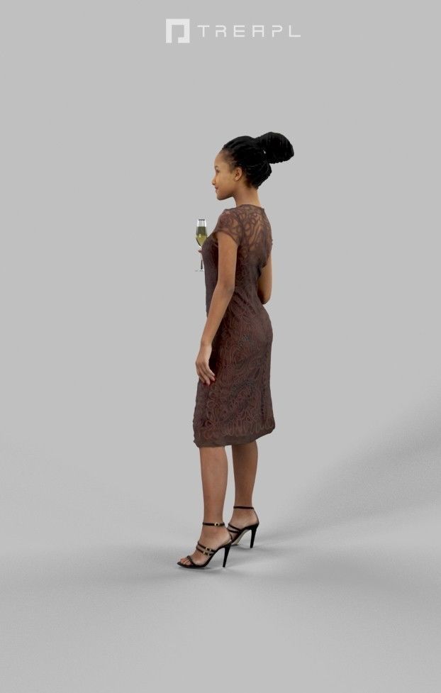 10x Woman Man Elegant Celebrating Vol01 Scanned 3D Model Collection_15