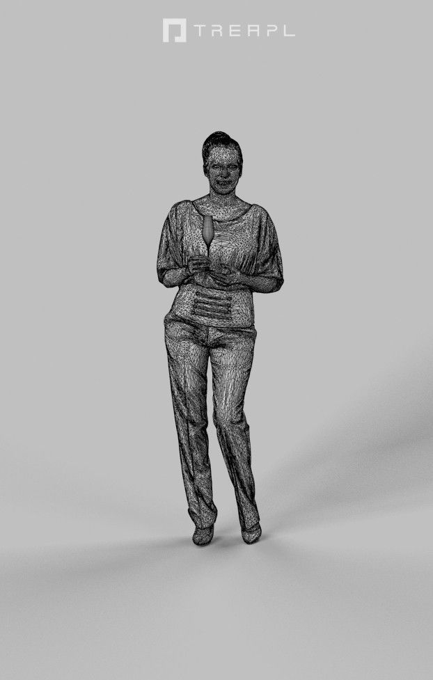 10x Woman Man Elegant Celebrating Vol01 Scanned 3D Model Collection_25