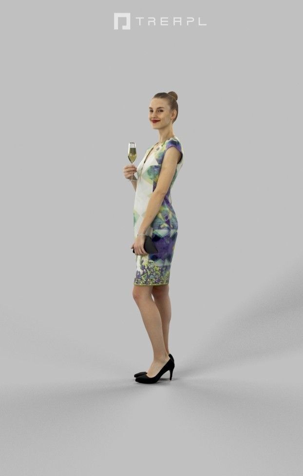 10x Woman Man Elegant Celebrating Vol01 Scanned 3D Model Collection_69