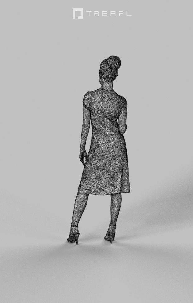 10x Woman Man Elegant Celebrating Vol01 Scanned 3D Model Collection_16