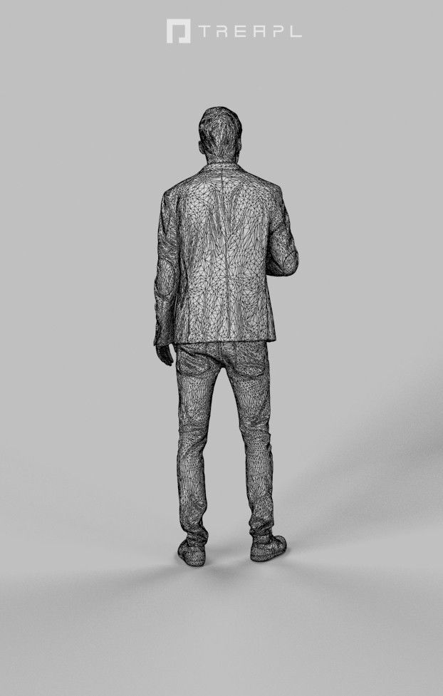 10x Woman Man Elegant Celebrating Vol01 Scanned 3D Model Collection_85