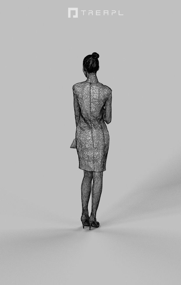 10x Woman Man Elegant Celebrating Vol01 Scanned 3D Model Collection_68