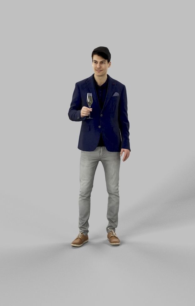 10x Woman Man Elegant Celebrating Vol01 Scanned 3D Model Collection_90