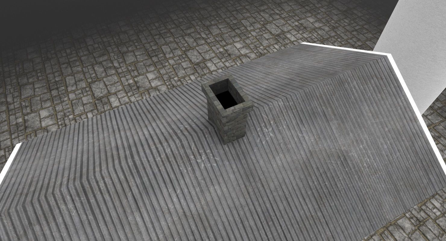 Light House Haken Low-poly 3D model_3