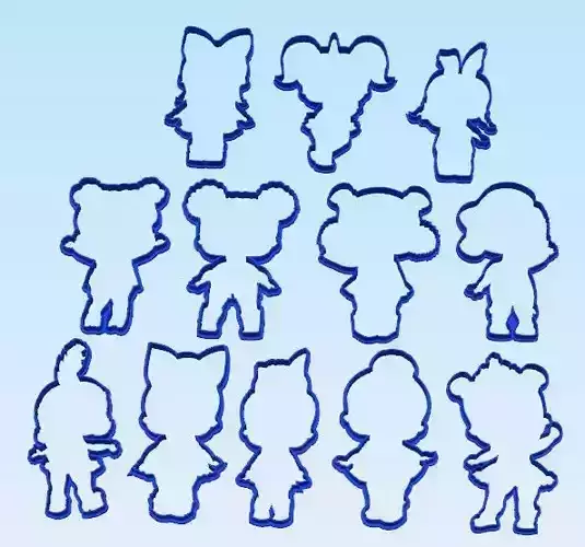 LOLs Cookie Cutter Set