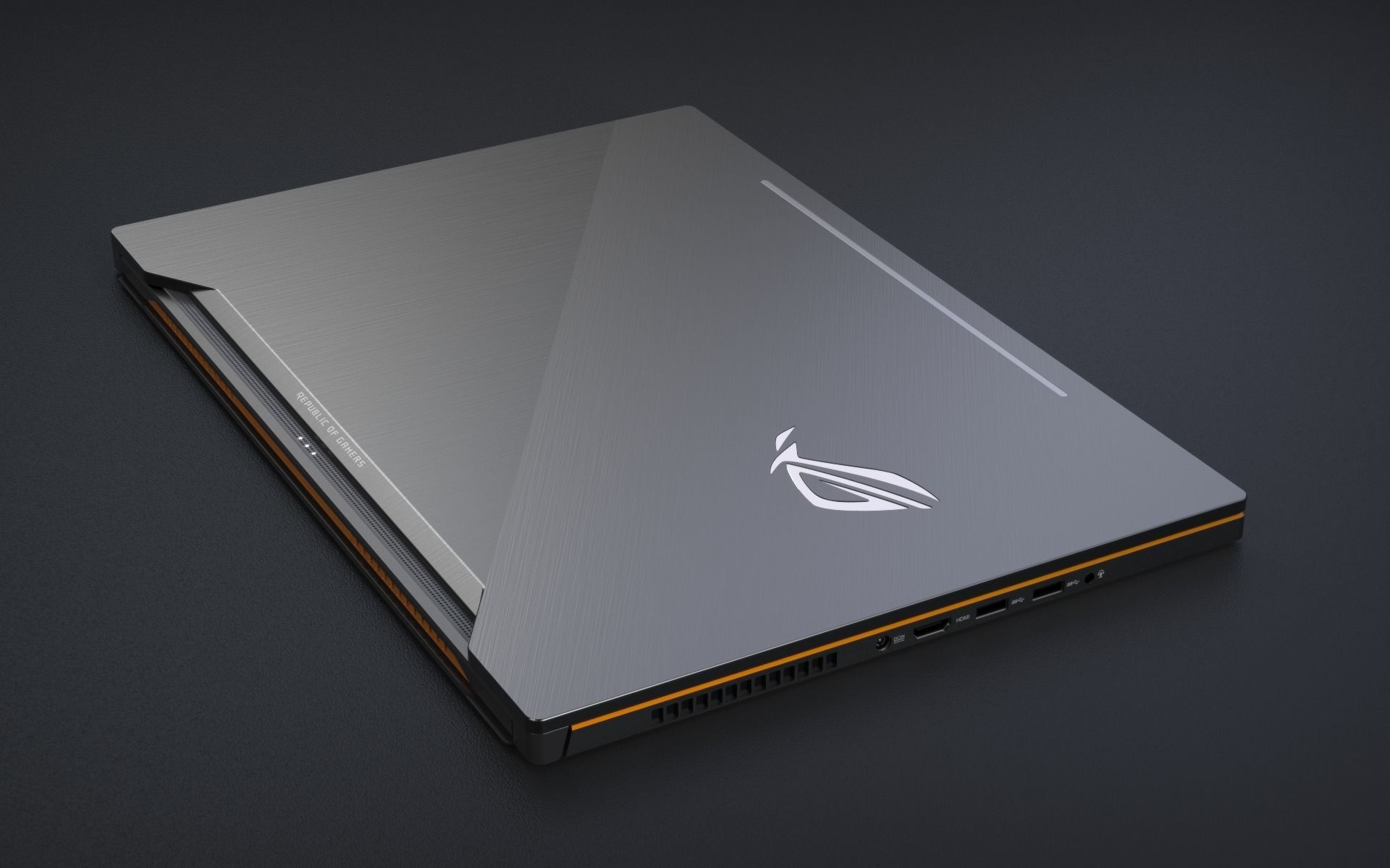 Asus ROG Zephyrus GX501 Gaming Notebook 3D model_1