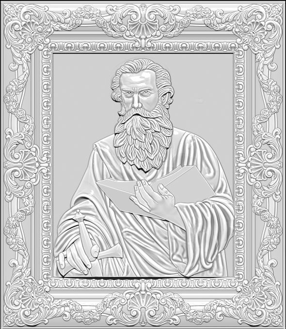 Saint paul 3d model 3D print model_3