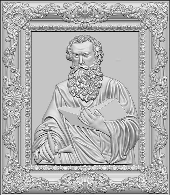 Saint paul 3d model 3D print model_7