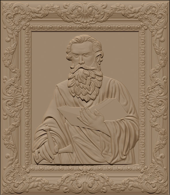 Saint paul 3d model 3D print model_6