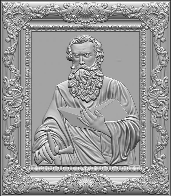 Saint paul 3d model 3D print model_8