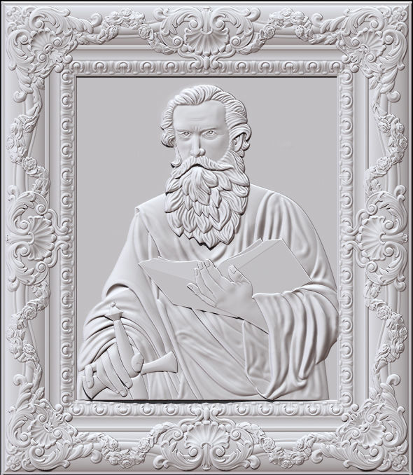 Saint paul 3d model 3D print model_9