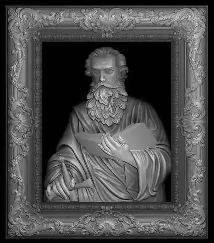 Saint paul 3d model 3D print model