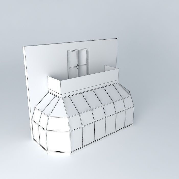 Eco house Free 3D model_3