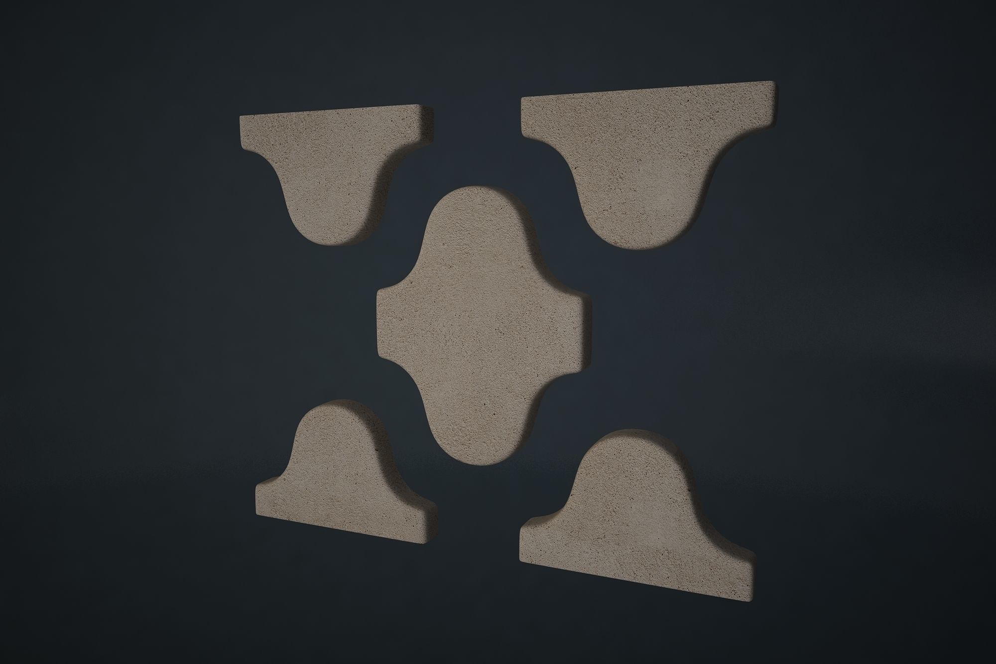 Moroccan Pattern 04 3D model_8