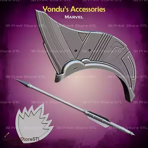 Yondu Accessories Cosplay Marvel - STL File