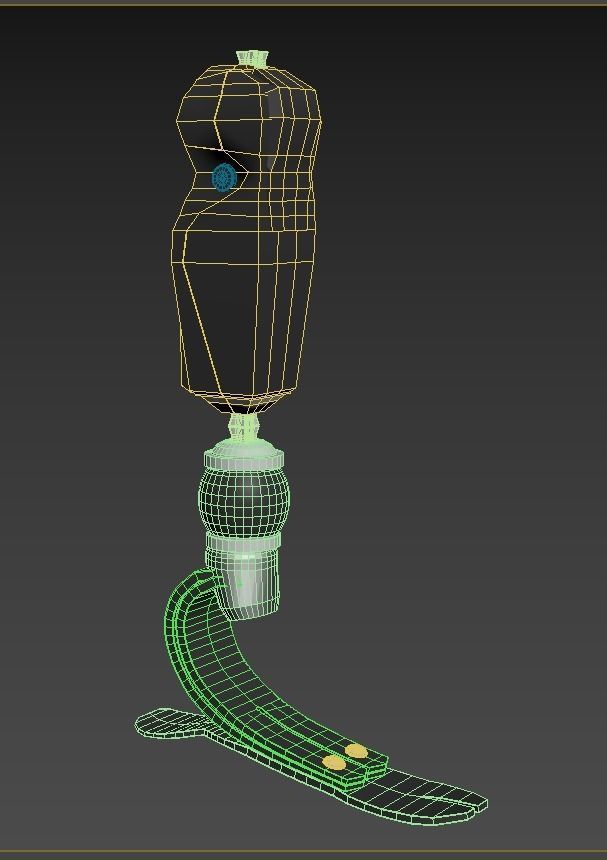 leg protesis 3D model_5