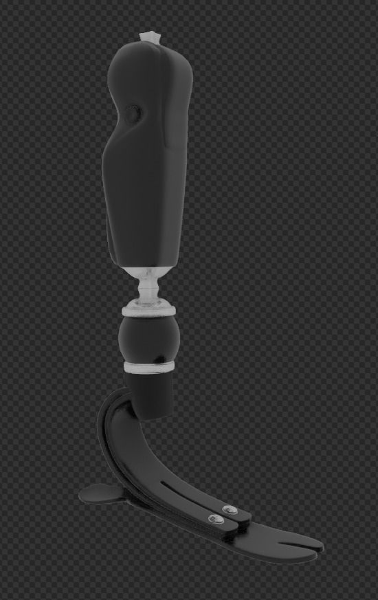 leg protesis 3D model_2
