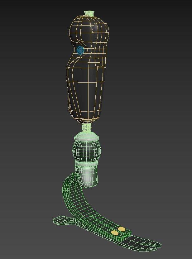 leg protesis 3D model_6