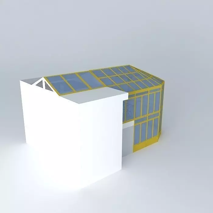 Conservatory 13 Free 3D model
