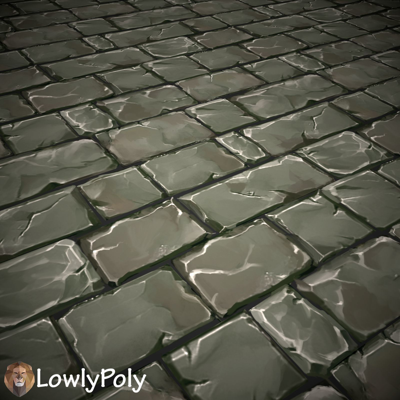 Stylized Ground Mix Vol 46 - Hand Painted Texture Pack Texture_10