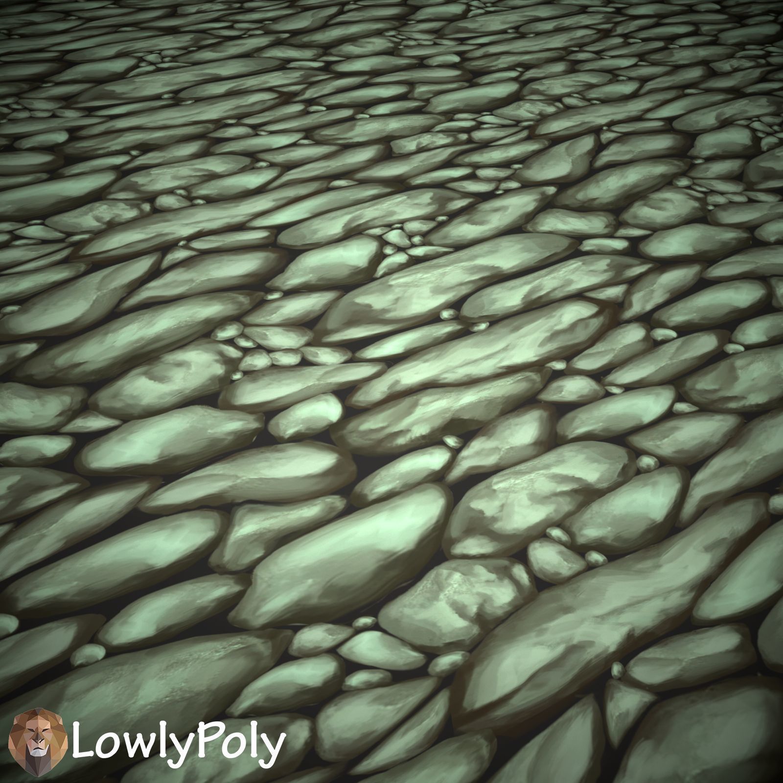 Stylized Ground Mix Vol 46 - Hand Painted Texture Pack Texture_15