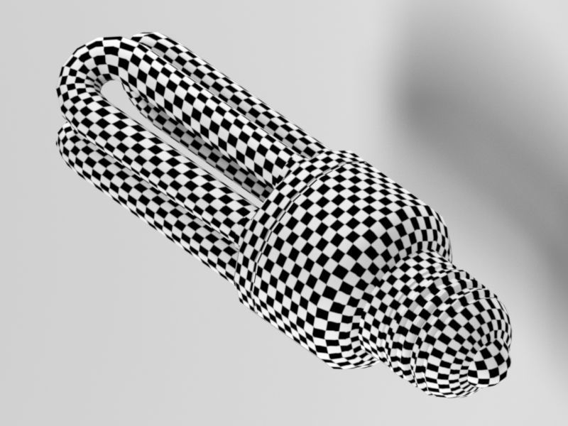 Fluorescent Light Bulb 3D model_15