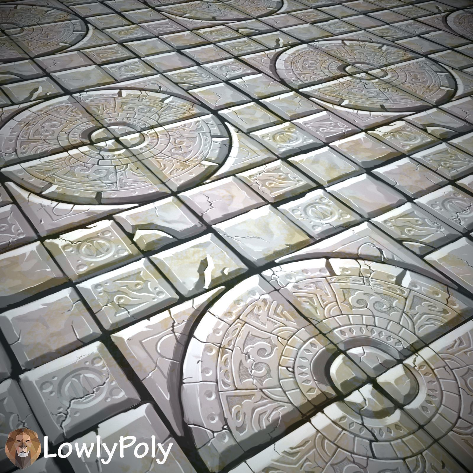 Stylized Ground Vol 47 - Hand Painted Texture Pack Texture_10