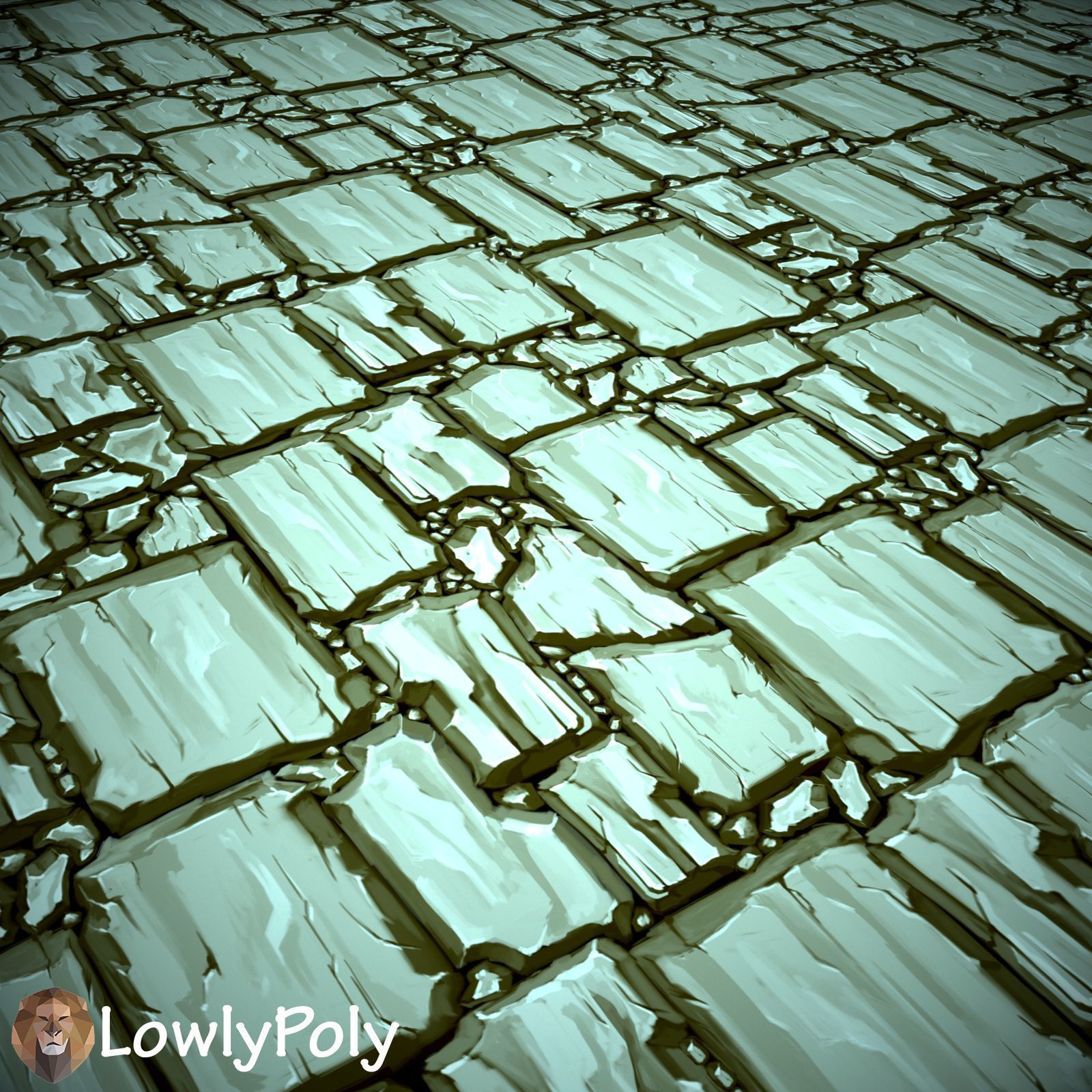 Stylized Ground Vol 47 - Hand Painted Texture Pack Texture_11