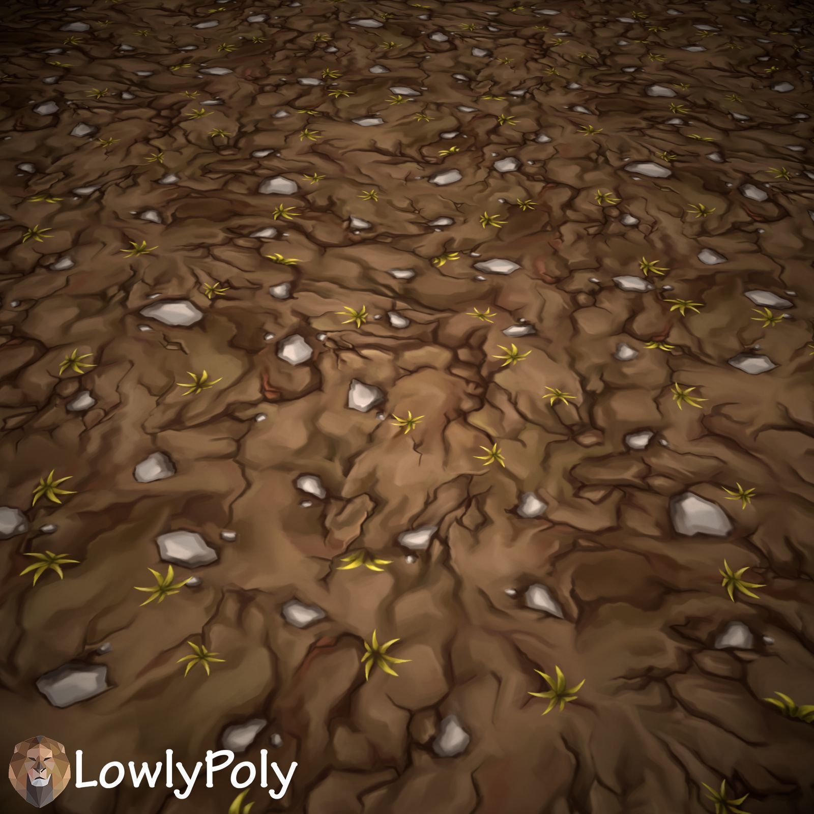 Stylized Ground Vol 48  - Hand Painted Textures Texture_9