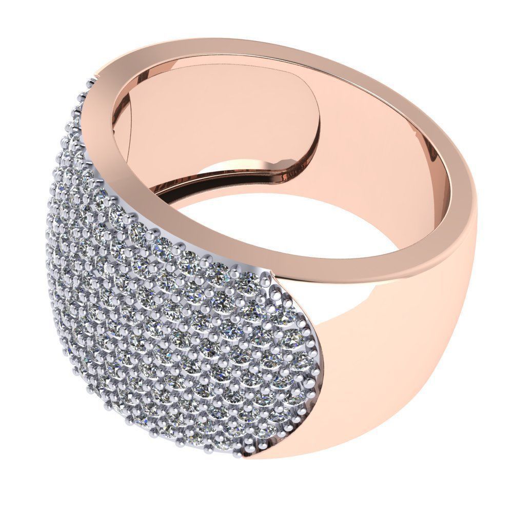 Diamond ring 3D print model_7