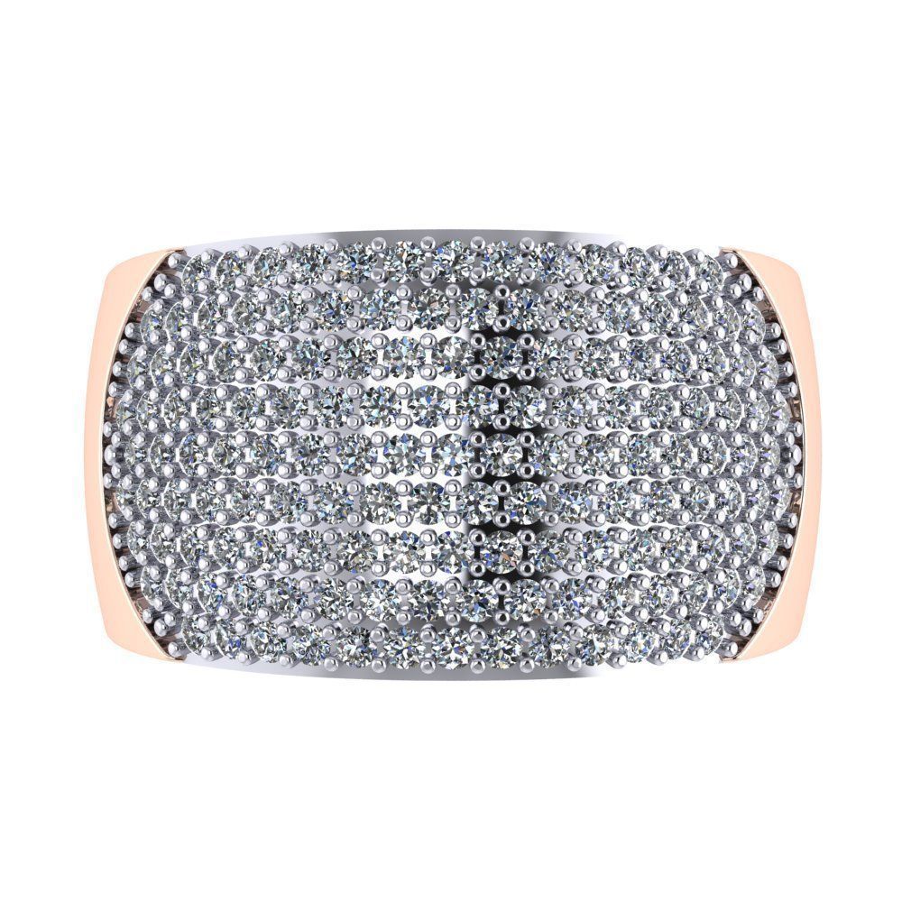 Diamond ring 3D print model_22