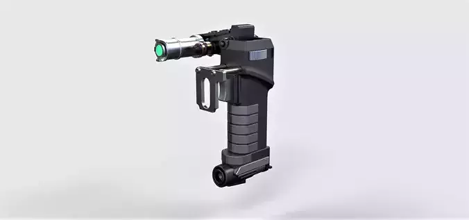 Tolian Soran Energy pistol from Star Trek Generations 3D print model