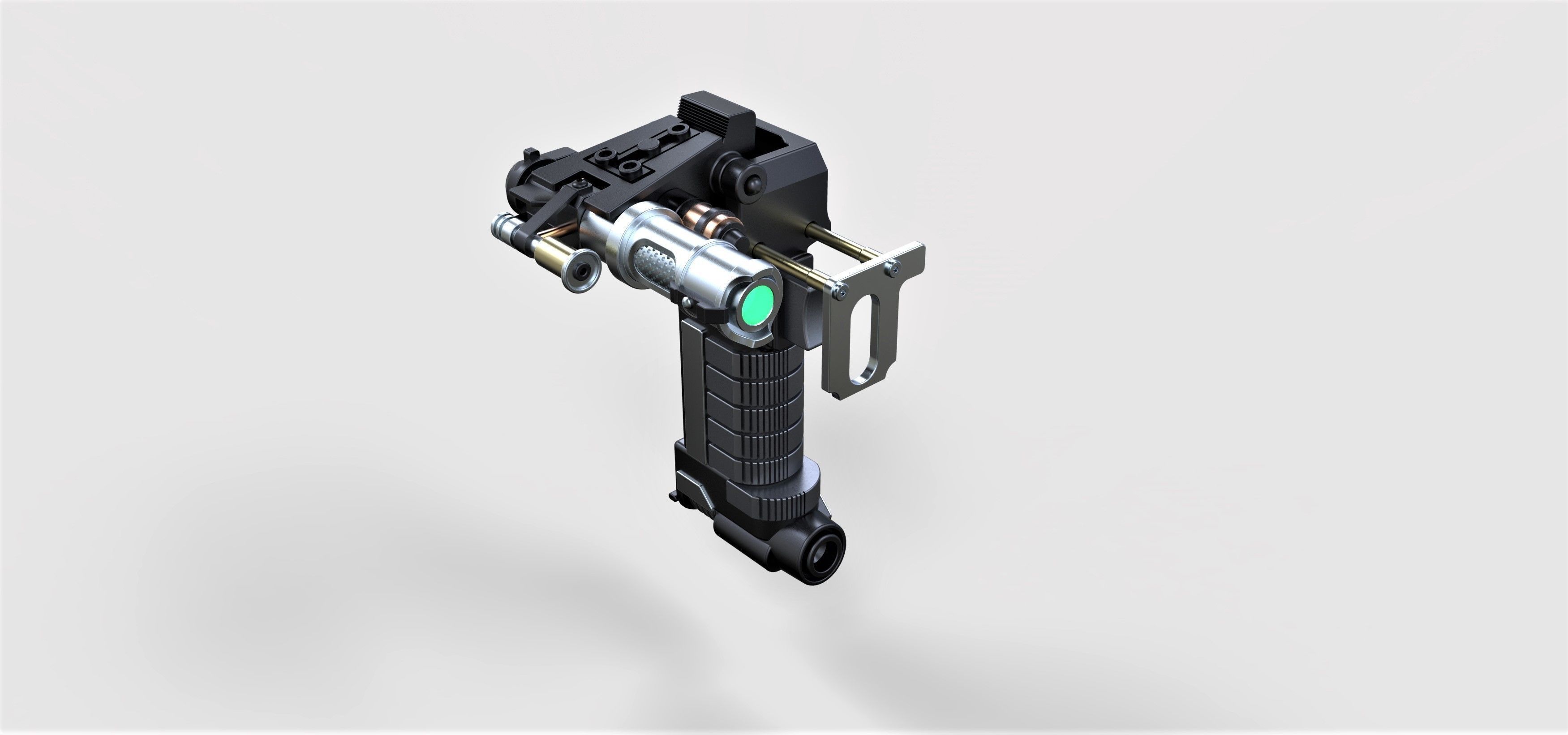 Tolian Soran Energy pistol from Star Trek Generations 3D print model_7
