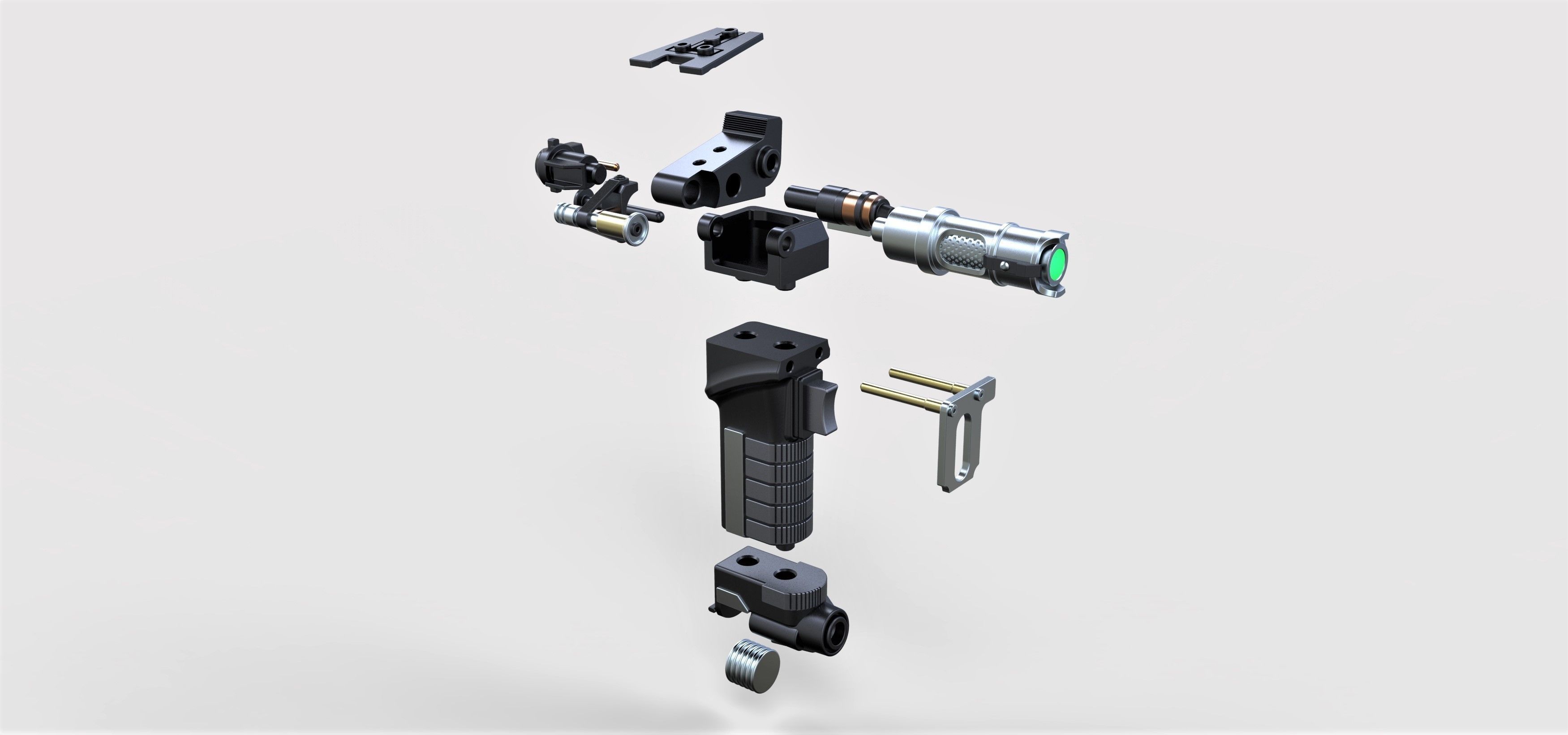 Tolian Soran Energy pistol from Star Trek Generations 3D print model_23