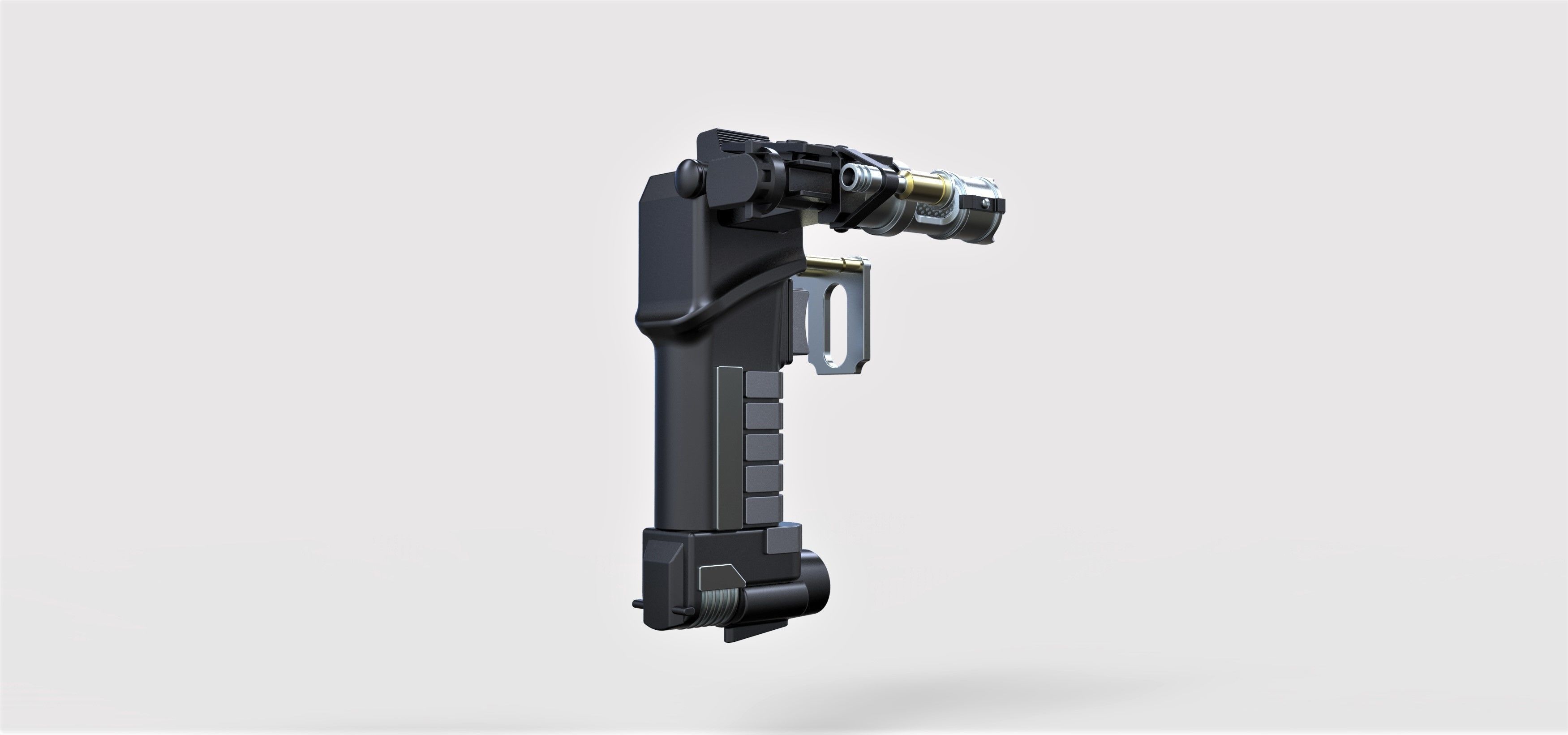 Tolian Soran Energy pistol from Star Trek Generations 3D print model_12