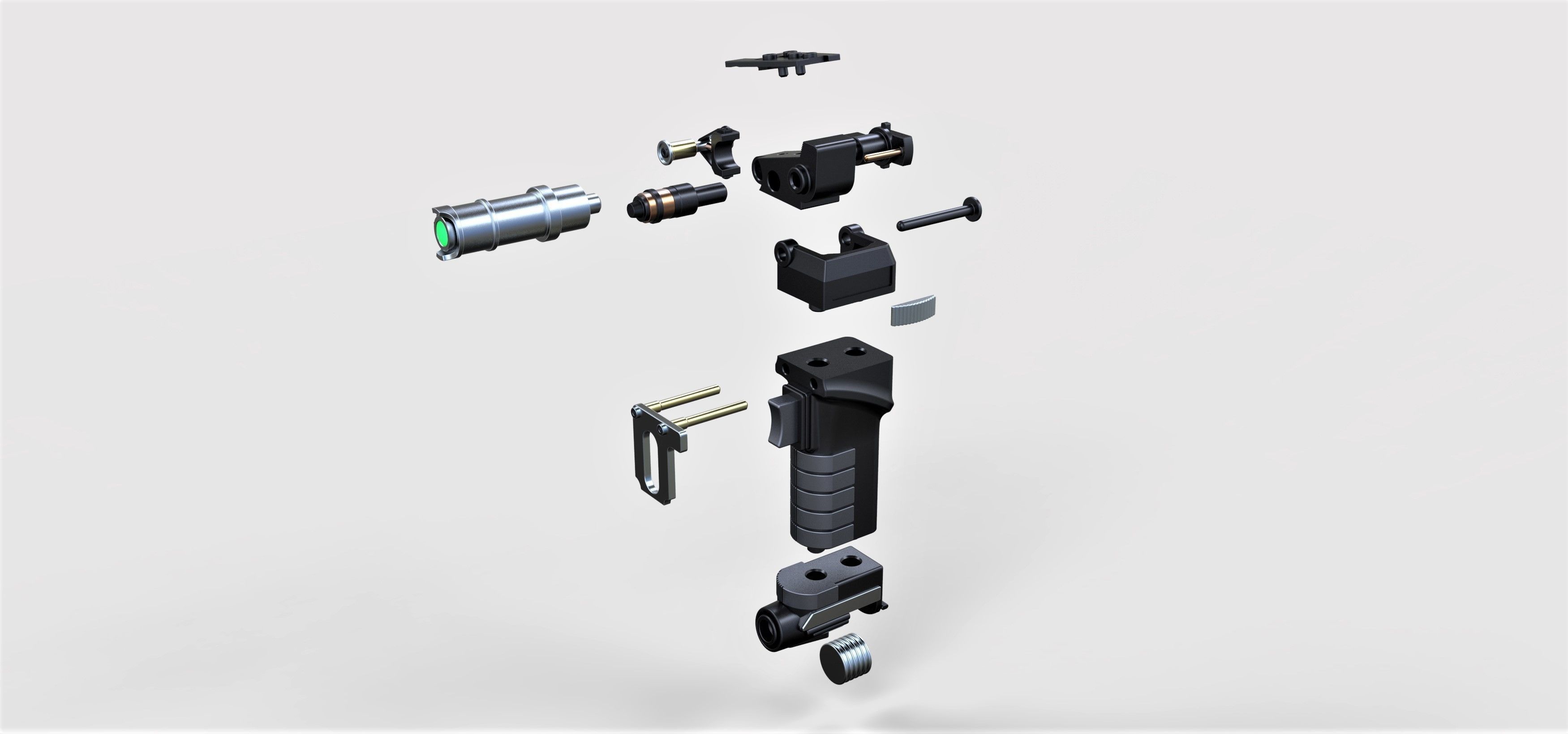 Tolian Soran Energy pistol from Star Trek Generations 3D print model_20