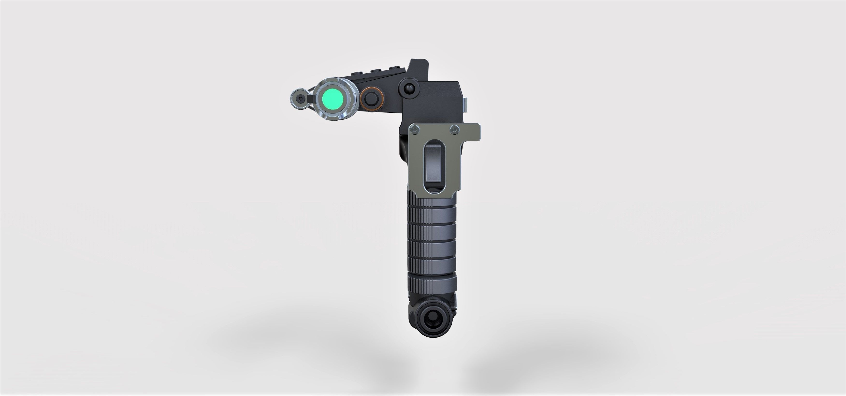 Tolian Soran Energy pistol from Star Trek Generations 3D print model_6