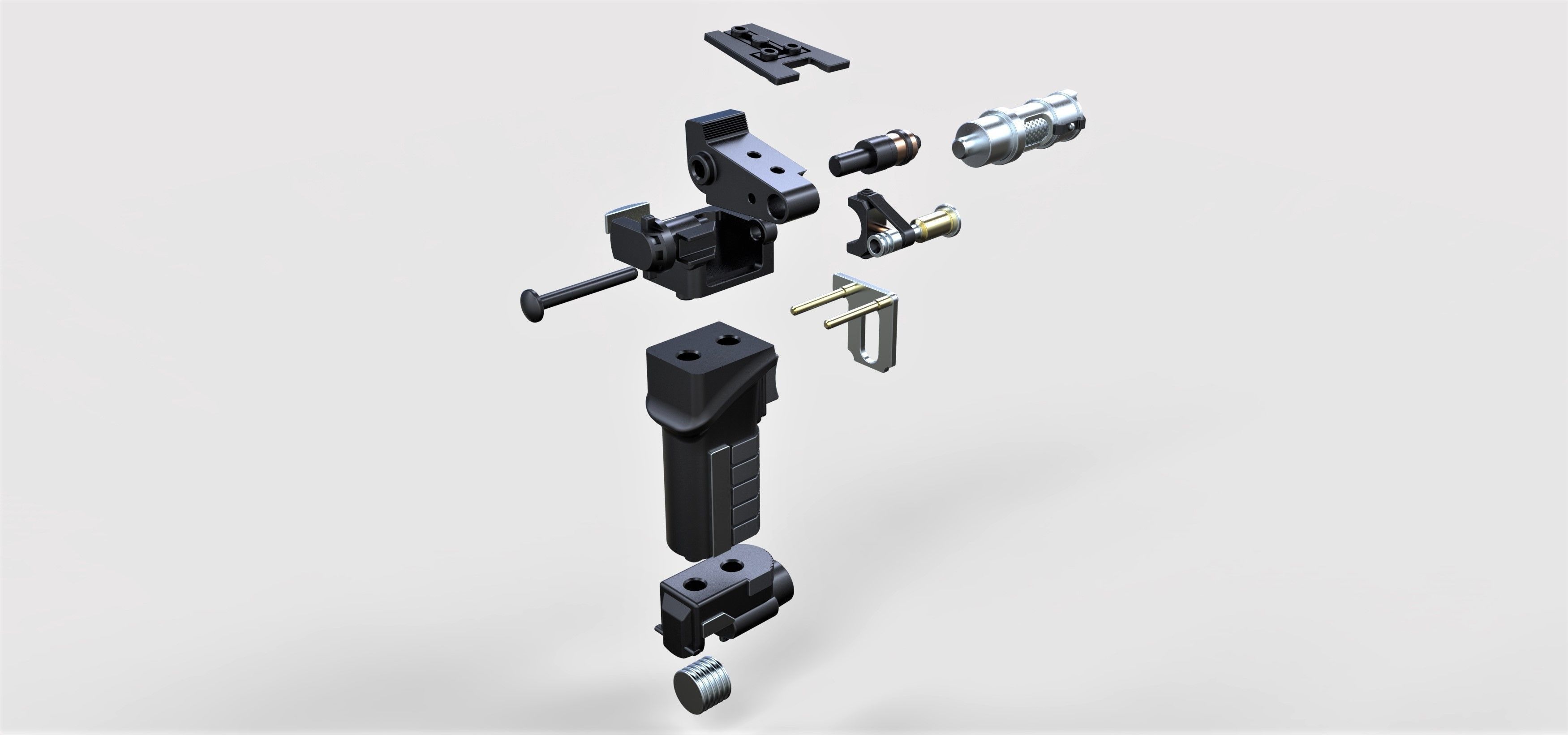 Tolian Soran Energy pistol from Star Trek Generations 3D print model_24