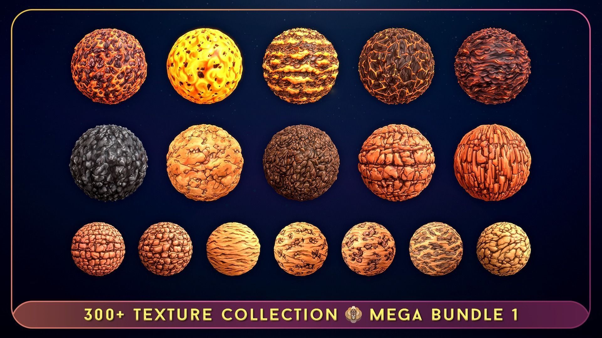 300 Hand Painted Textures - Mega Bundle 1 Texture_8