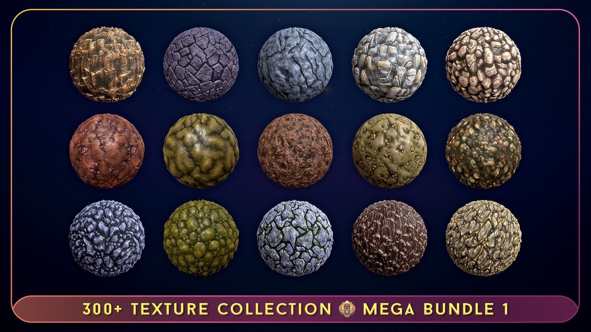 300 Hand Painted Textures - Mega Bundle 1 Texture_11