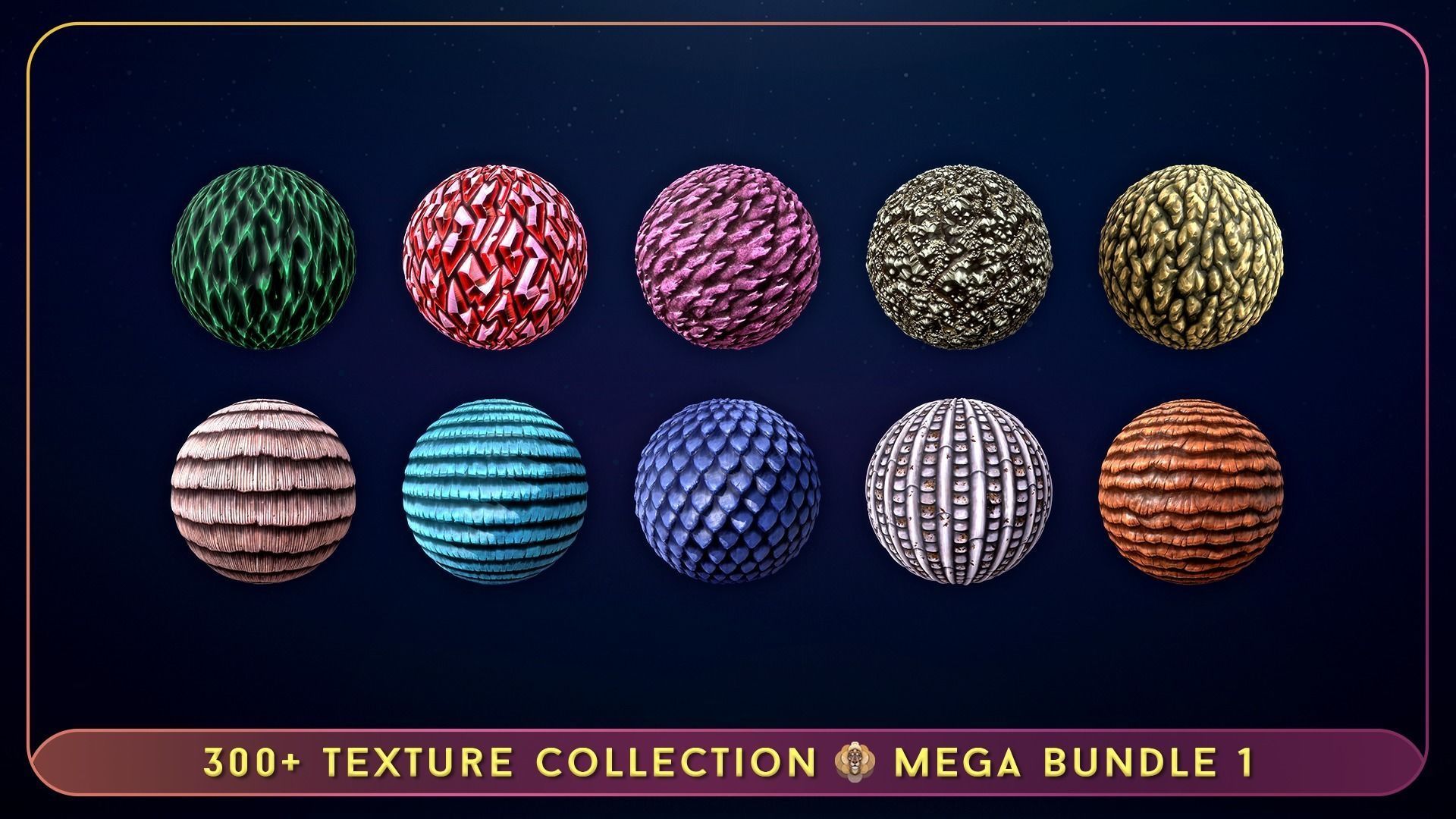 300 Hand Painted Textures - Mega Bundle 1 Texture_22