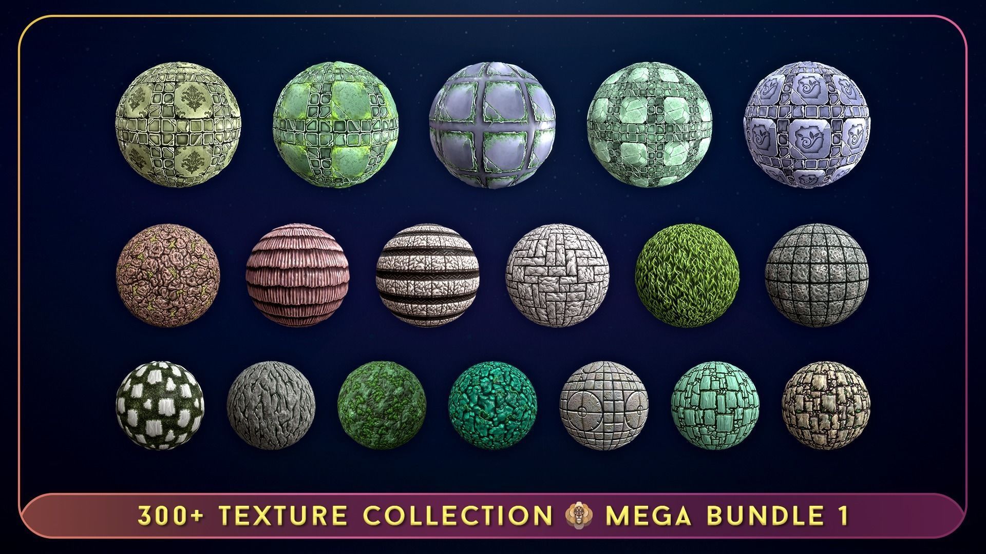 300 Hand Painted Textures - Mega Bundle 1 Texture_20