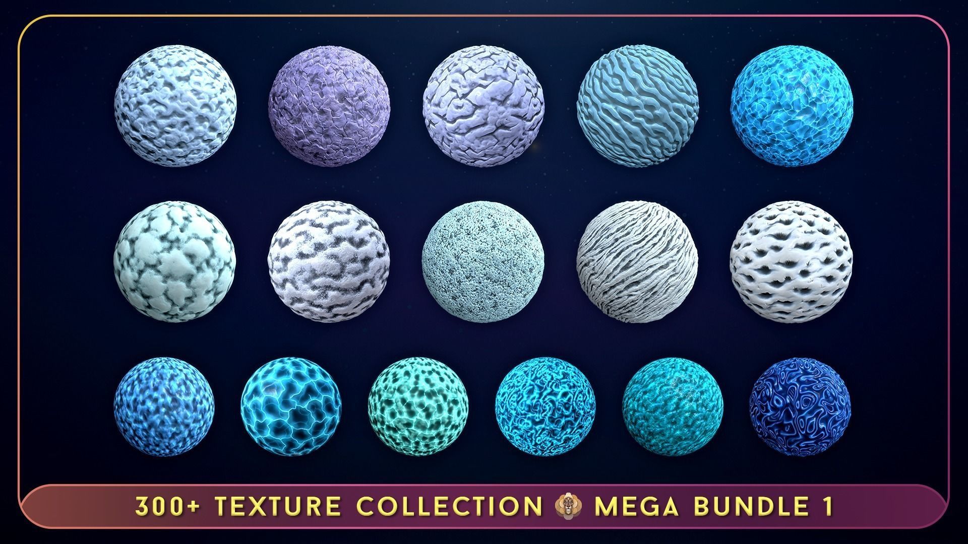 300 Hand Painted Textures - Mega Bundle 1 Texture_2